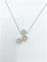 Collana Recarlo Donna in Oro bianco Diamante 0.73 Ct ZR 526 - ZR 526